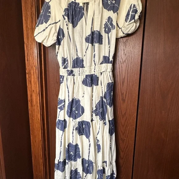 Baltic Born Blue Floral Midi Dress - Picture 2 of 3